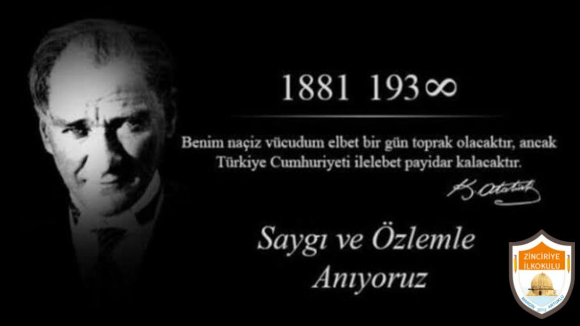 Türkiye Cumhuriyeti'nin kurucusu Gazi Mustafa Kemal ATATÜRK'ü sevgi, minnet ve özlemle anıyoruz...