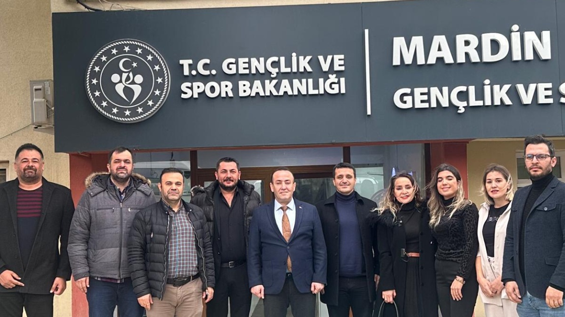 Mardin Gençlik Spor İl Müdürü Beytullah BİRLİK e okulumuza verdiği desteklerden dolayı teşekkür ederiz